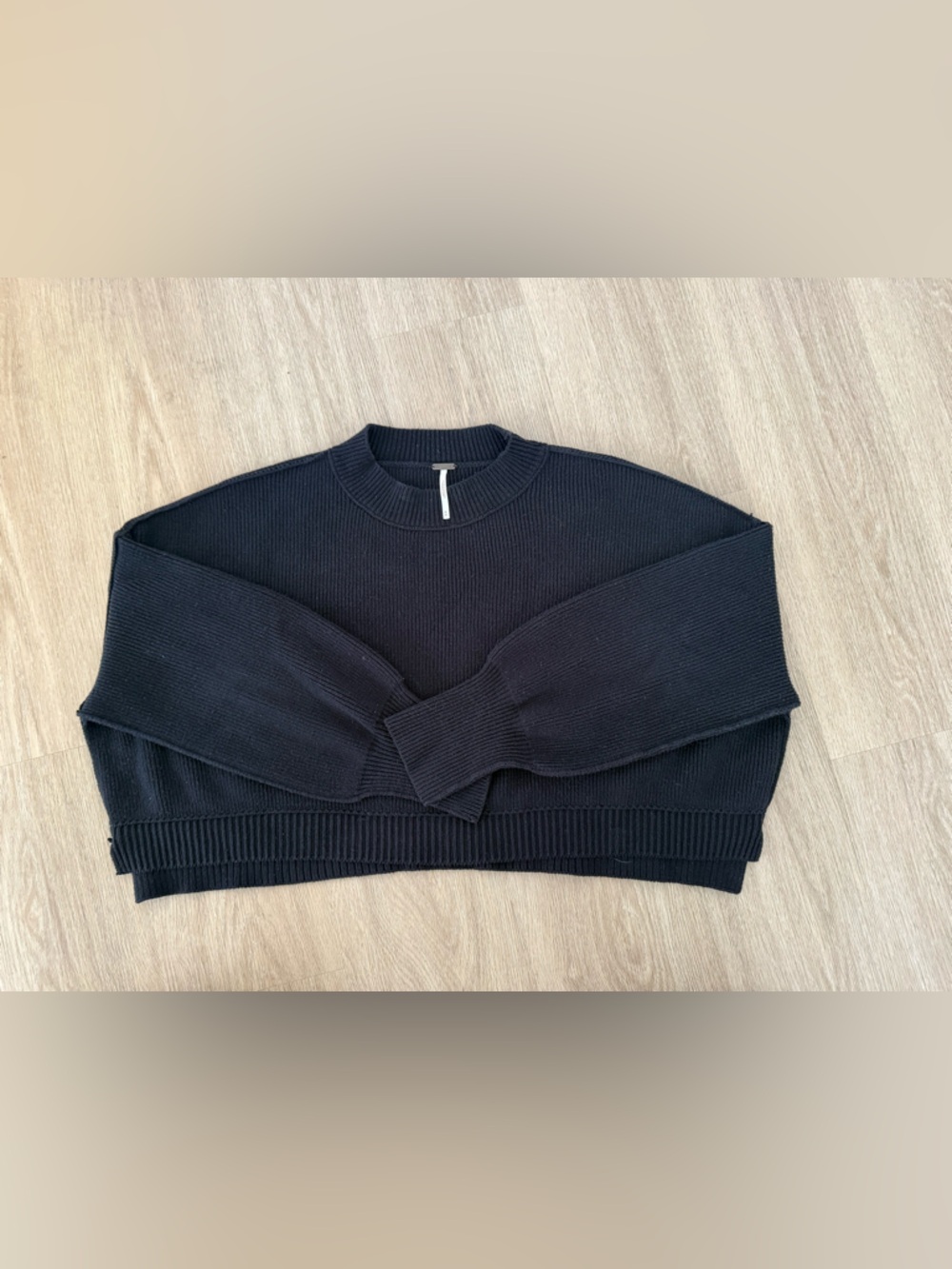 Free People Easy Street Crop Pullover